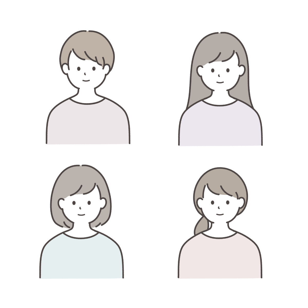 女性のイラスト